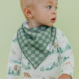 Copper Pearl Baby Bandana Bibs - Grayson