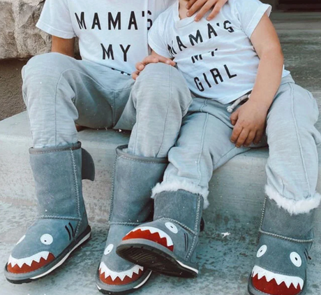 EMU Baby Boots - Shark Walker Putty