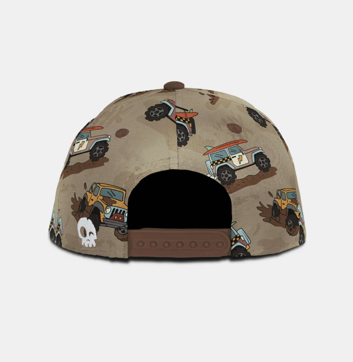 Headster All Terrain Fun Snapback Cap - Beige Sand