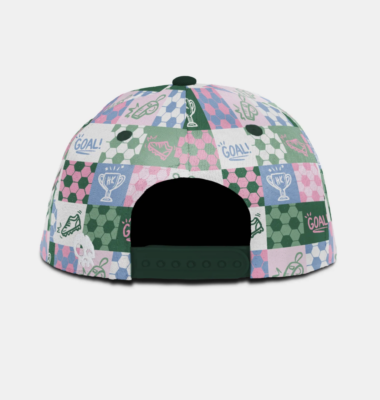 Headster Goal Getter Snapback Cap - White