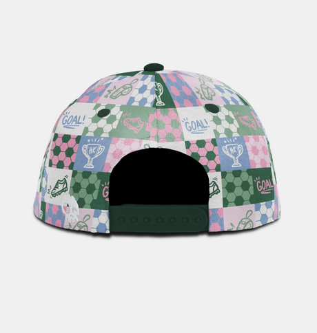 Headster Goal Getter Snapback Cap - White