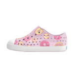 Native Jefferson Print Shoes - Barely Pink/ Shell White/ Donuts