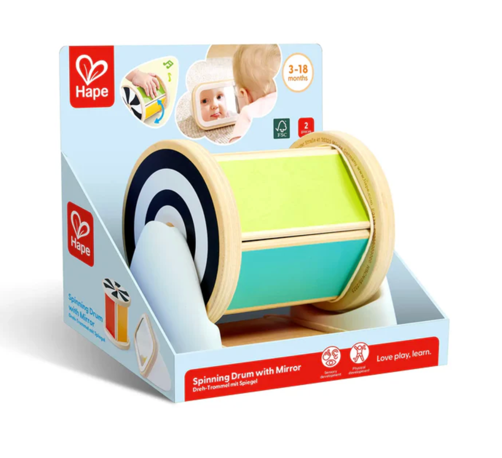 Hape Spinning Drum with Mirror