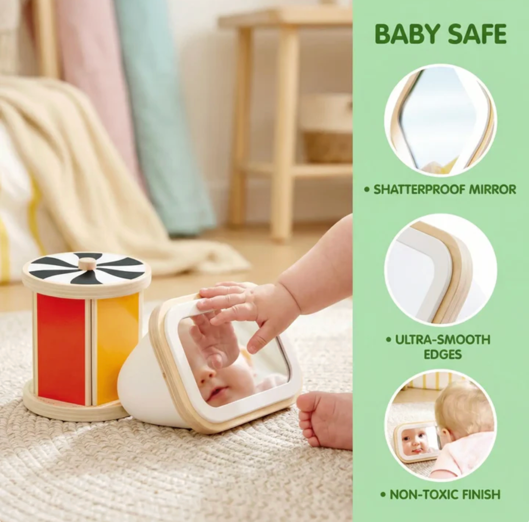 Hape Spinning Drum with Mirror
