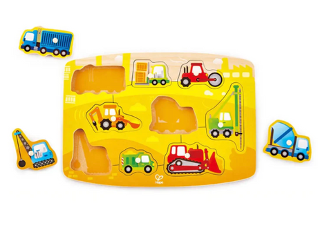 Hape Construction Peg Puzzle