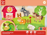 Hape Farmyard Peg Puzzle