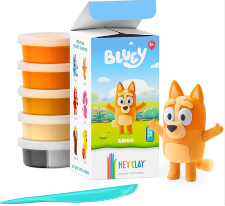 Hey Clay Bluey & Friends - Bingo