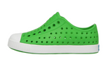 Native Jefferson Shoes - Grasshopper Green/ Shell White