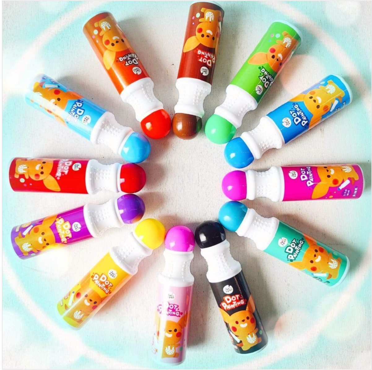 Jar Meló Dot Painting - 12 Colors
