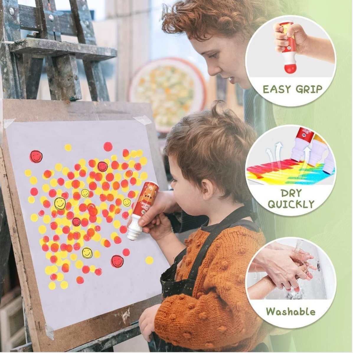 Jar Meló Dot Painting - 12 Colors