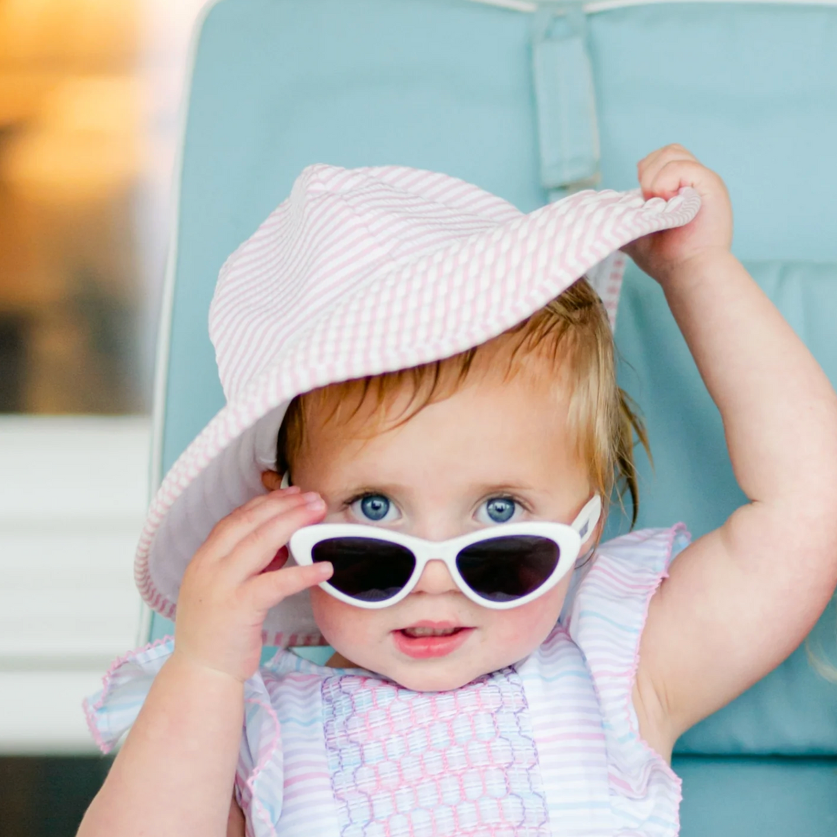 Babiators Non-Polarized Cat-Eye Sunglasses - Wicked White