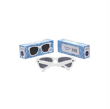 Babiators Non-Polarized Navigator Sunglasses - Wicked White (3-5Y)