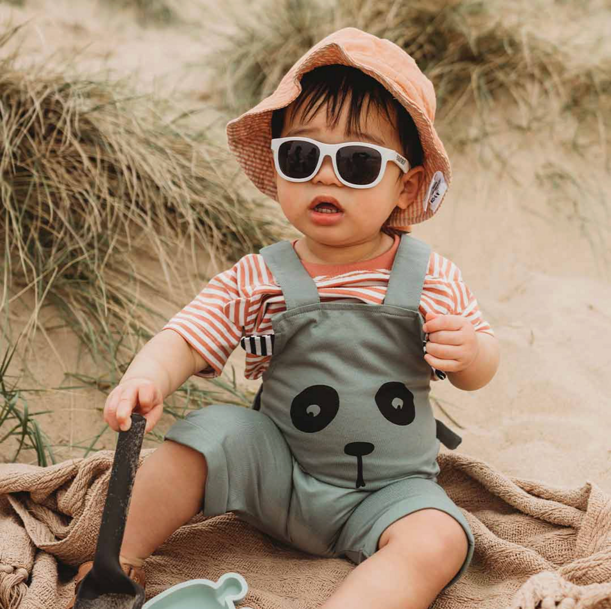 Babiators Non-Polarized Navigator Sunglasses - Wicked White (3-5Y)
