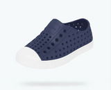 Native Jefferson Shoes - Regatta Blue/ Shell White