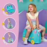 Trunki Ride-On Suitcase - Una the Unicorn
