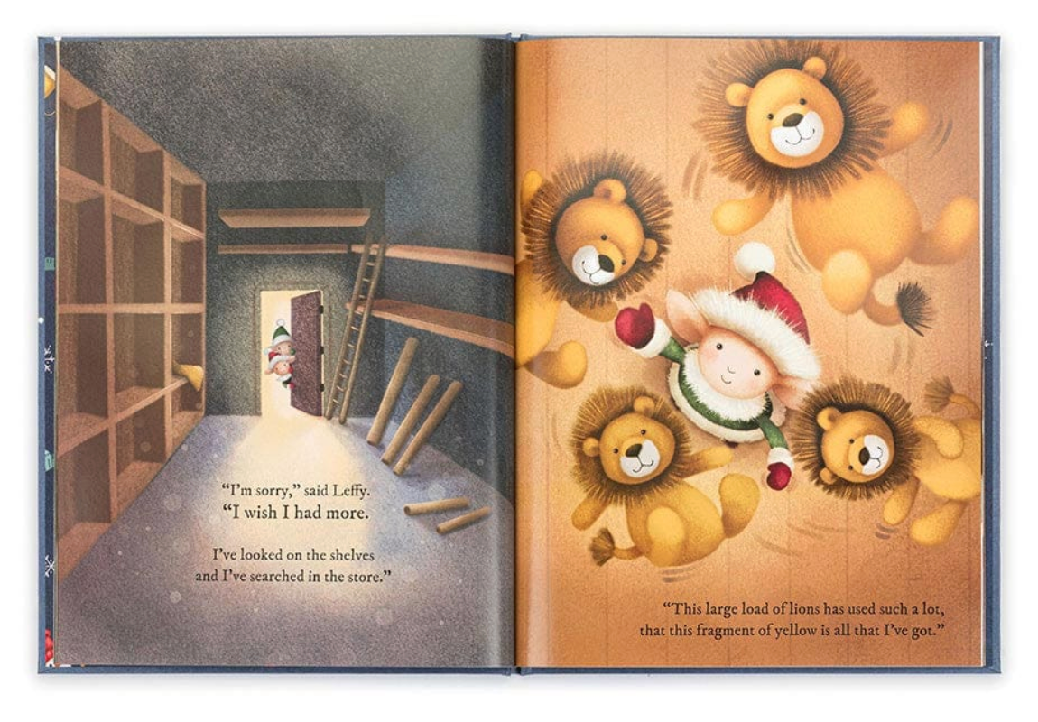 Jellycat Eldo Elf and the Patchwork Bashful Bunny Book