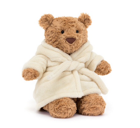 Jellycat Bartholomew Bear Bathrobe Outfit