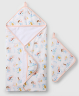 Loulou Lollipop Hooded Towel Set - Mermaids