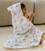 Loulou Lollipop Hooded Towel Set - Mermaids