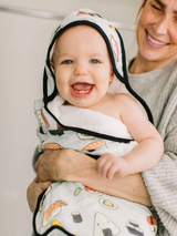 Loulou Lollipop Hooded Towel Set - Sushi