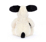 Jellycat Bashful Rufferty Black & Cream Puppy Little