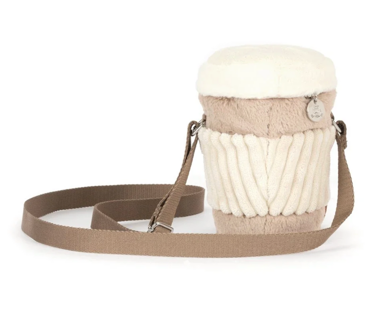 Jellycat Amuseables Perkle Coffee Shoulder Bag