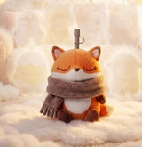 Asobu Fuzzie Plush Covered Straw Tumbler - Vixie the Fox