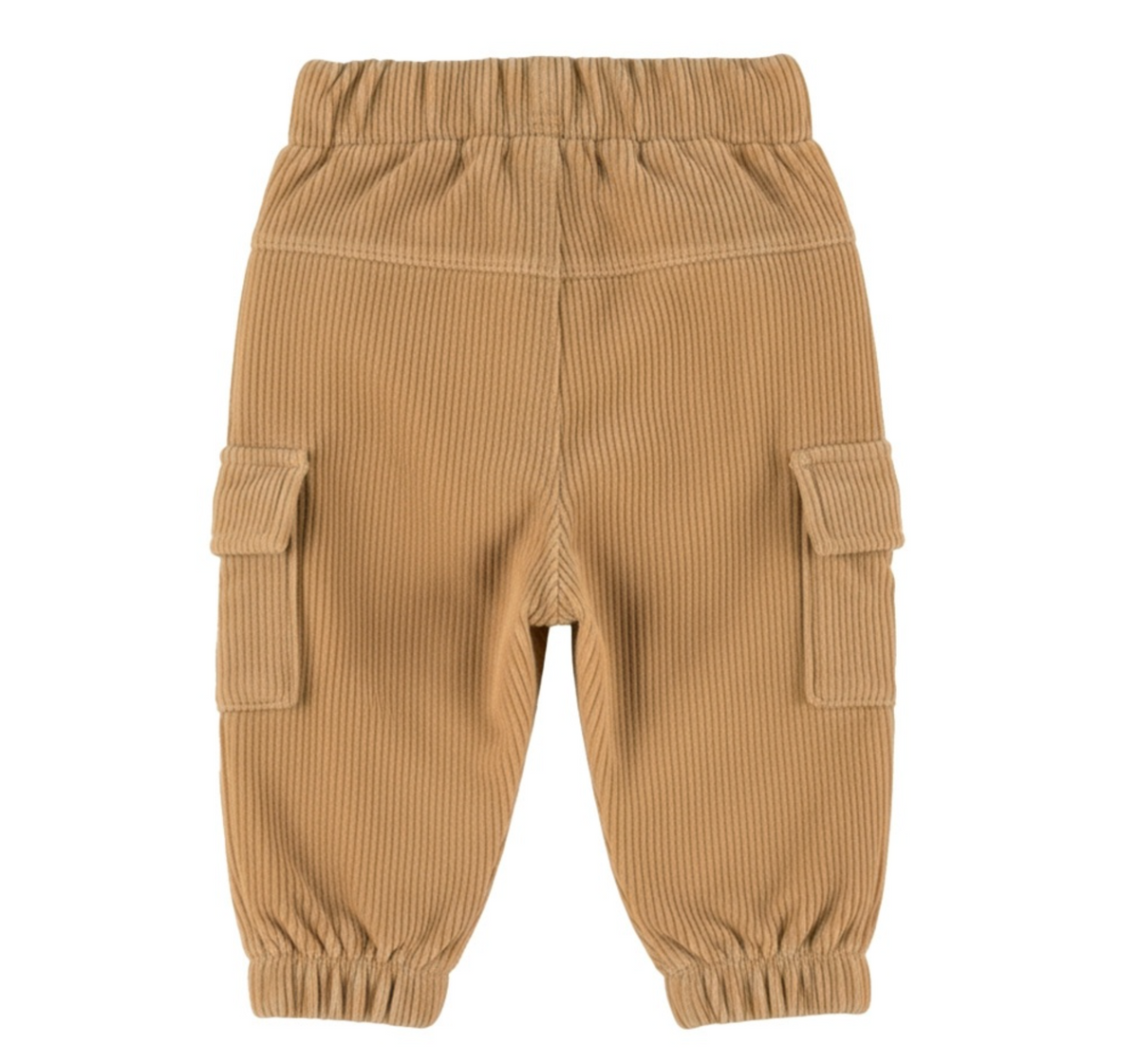 Dirkje Boys’ Loose-Fit Trousers - Brown, Cargo Pockets