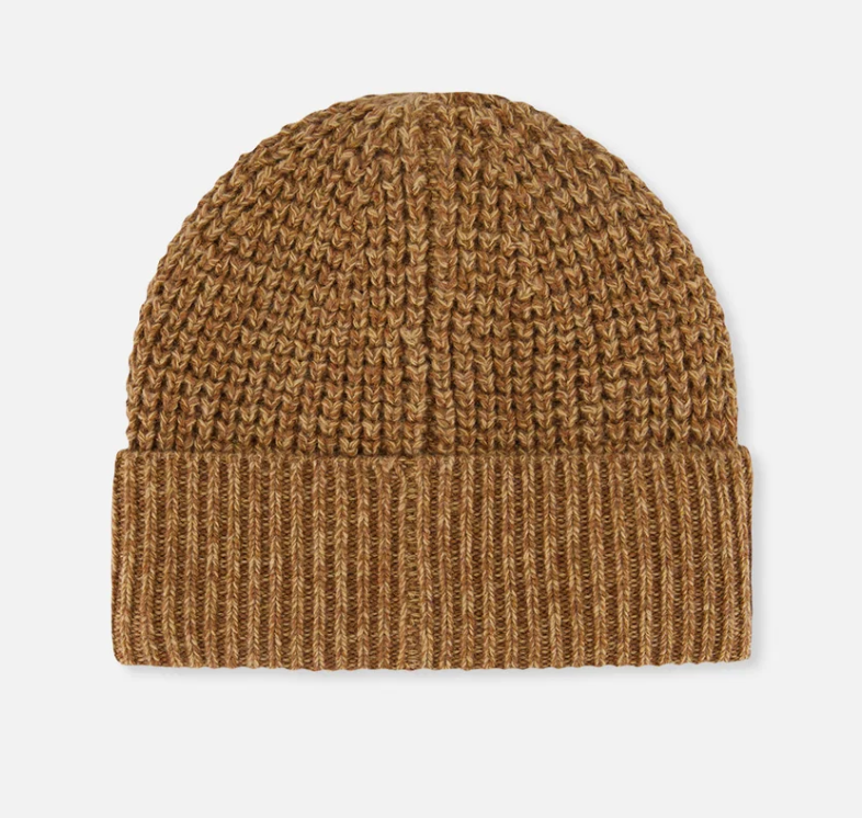 Deux Par Deux Winter Knit Hat - Brown Sugar