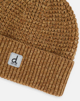 Deux Par Deux Winter Knit Hat - Brown Sugar