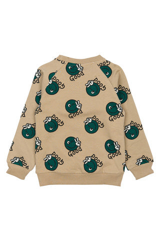 The New Phil Sweatshirt - HUMUS AOP