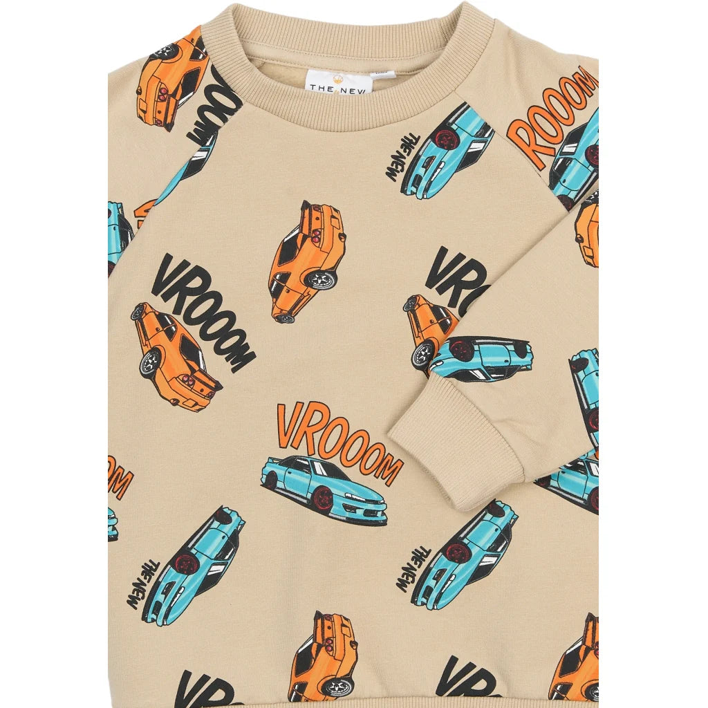THE NEW Sullivan Sweatshirt - Humus AOP