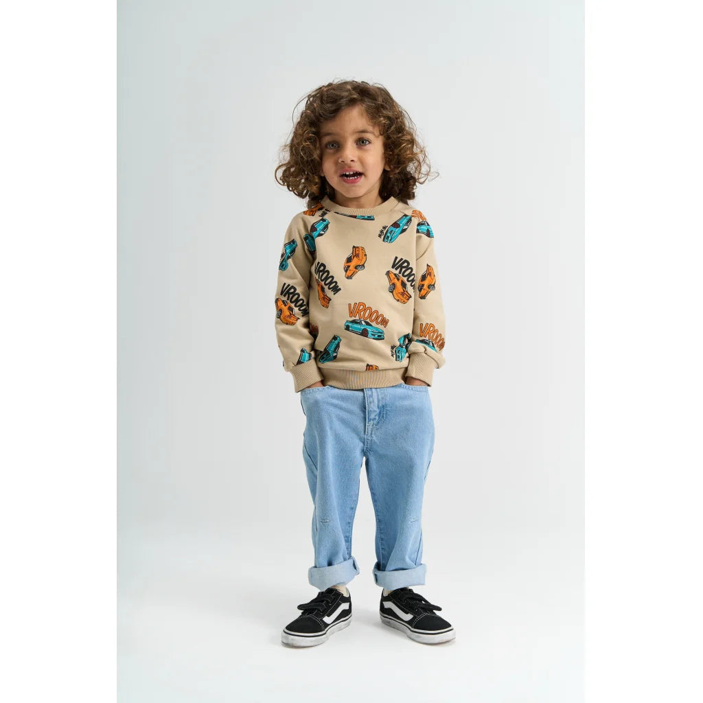 THE NEW Sullivan Sweatshirt - Humus AOP