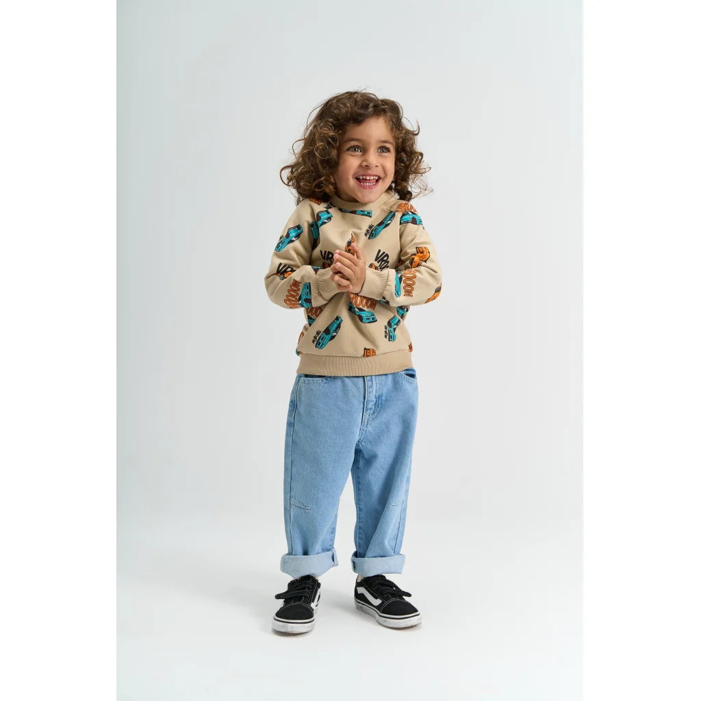 THE NEW Sullivan Sweatshirt - Humus AOP