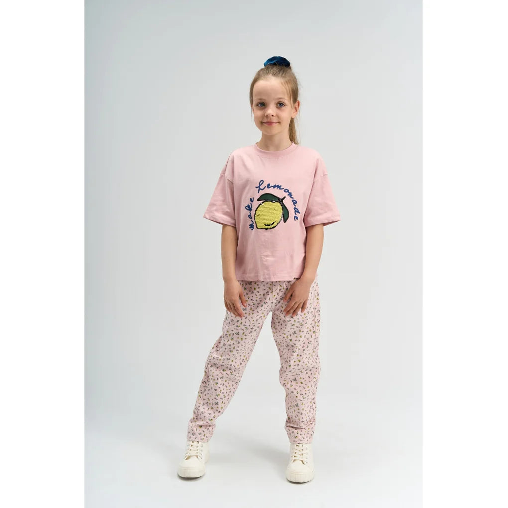 THE NEW TNShannet Oversized T-shirt - Silver Pink