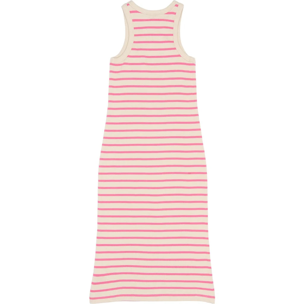 THE NEW TNShannon S_L Dress - Carmine Rose Striped