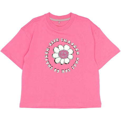 THE NEW TNSkye Oversize T-Shirt - Carmine Rose