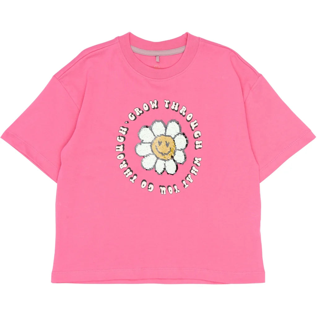 THE NEW TNSkye Oversize T-Shirt - Carmine Rose