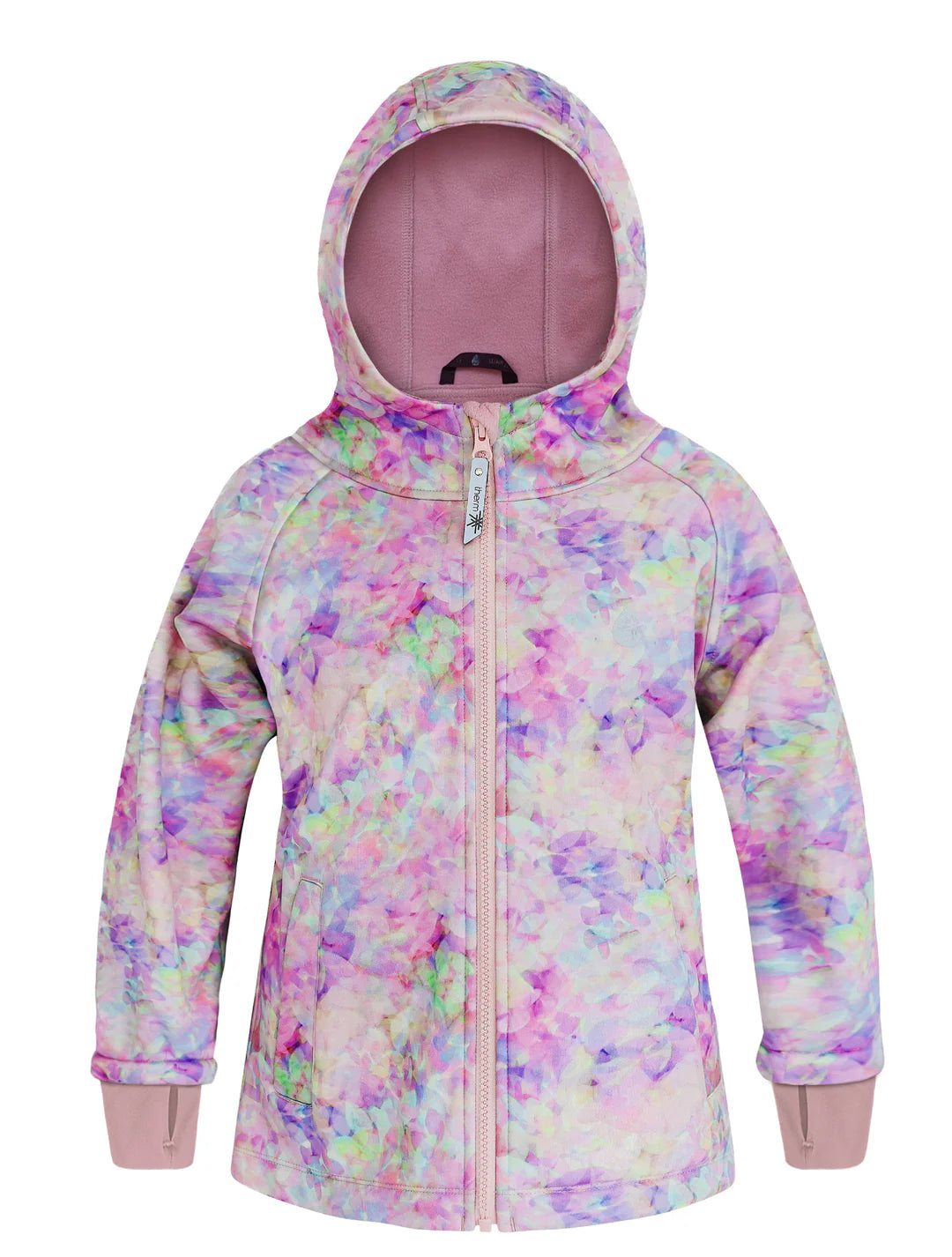 Therm Water & Wind proof Hoodie - Pretty Petals