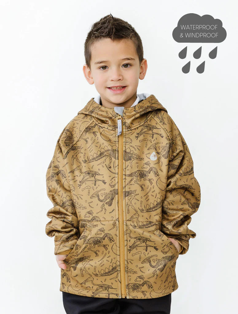 Therm Water & Wind proof Hoodie - Dino Bones