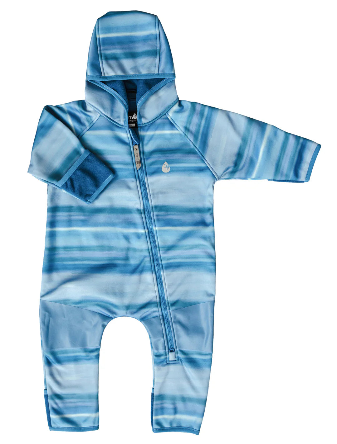 All-Weather Fleece Onesie - Dino Bones