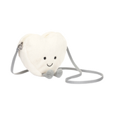 Jellycat Amuseable Cream Heart Bag