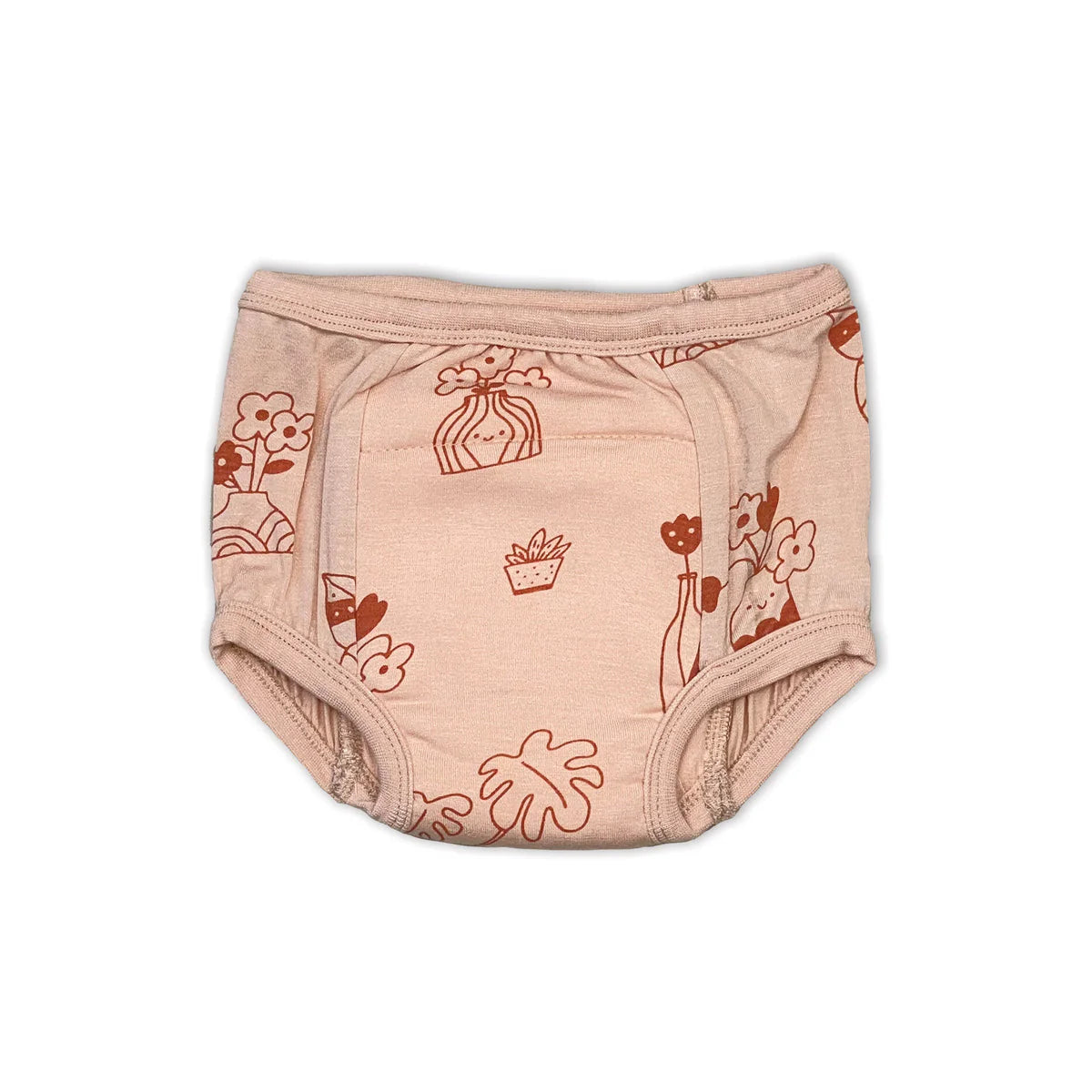 Silkberry Bamboo Training Pants (Plantastic Print)