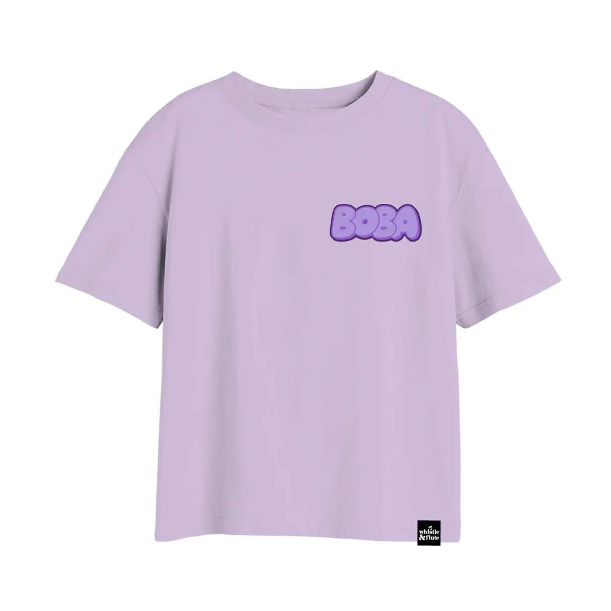 Whistle & Flute Kawaii Boba Bubble Letter T-shirt