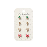 Rockahula Jolly Christmas Clip On Earrings