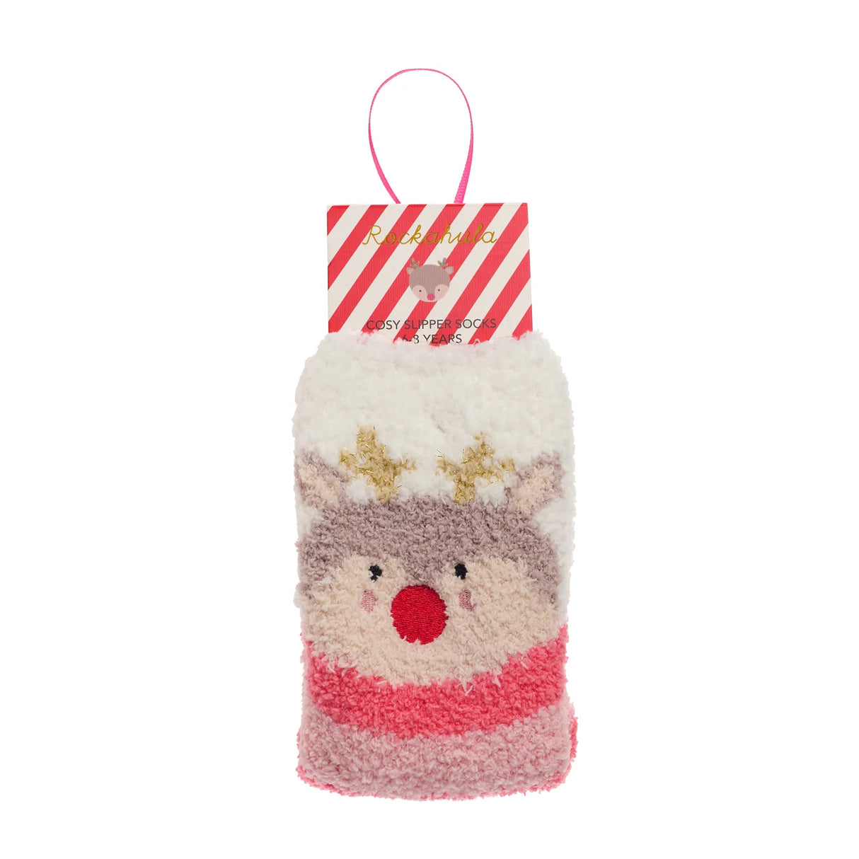 Rockahula Reindeer Cosy Slipper Socks