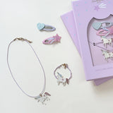 Rockahula Unicorn Hair & Jewellery Set