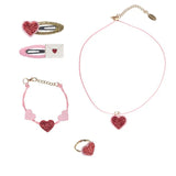 Rockahula Love Hearts Hair and Jewellery Set