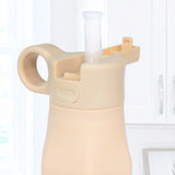 Kids Silicone Water Bottle - Almond