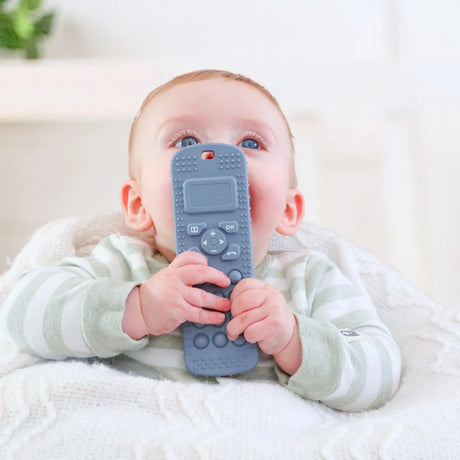 Baby Bliss Sensory Popper Teether Phone - Midnight